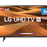 TELA DISPLAY Smart TV 4K LED 50” LG 50UM7360PSA - Imagem 2