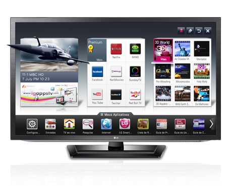 TELA DISPLAY TV 42" LG 42LM6200 LED 3D FHR - Imagem 2